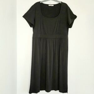 JM Collections Woman Short Sleeve Midi Tie Back Dress. Size 1X
